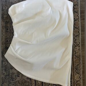 Zara White tube top